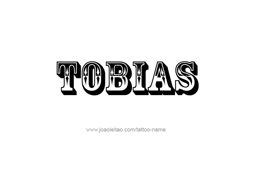 Tattoo Design  Name Tobias   