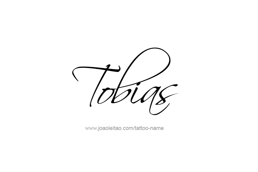 Tattoo Design  Name Tobias   