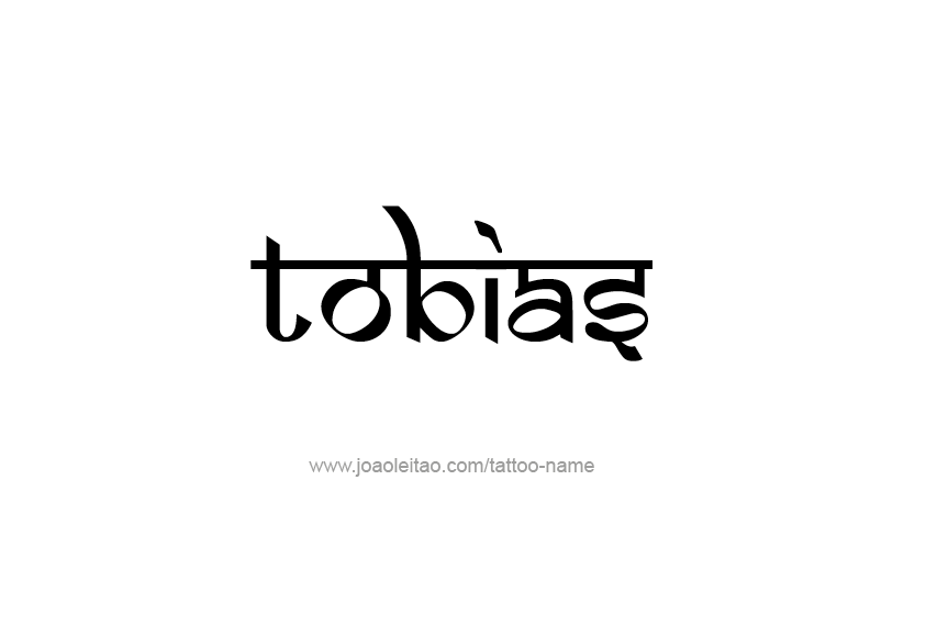 Tattoo Design  Name Tobias   