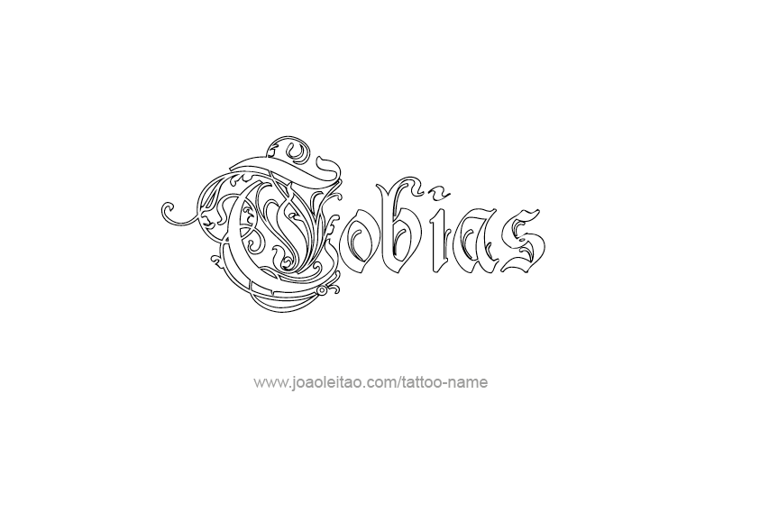 Tattoo Design  Name Tobias   