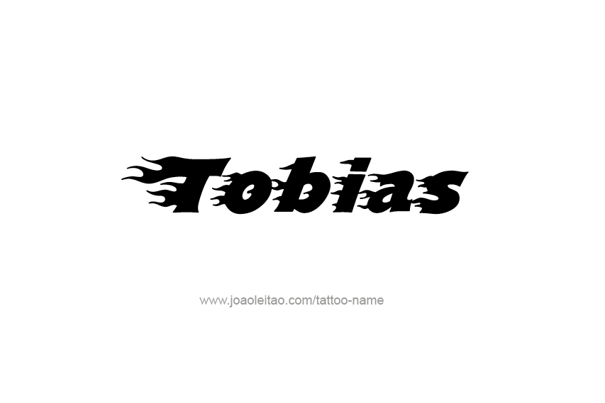 Tattoo Design  Name Tobias   