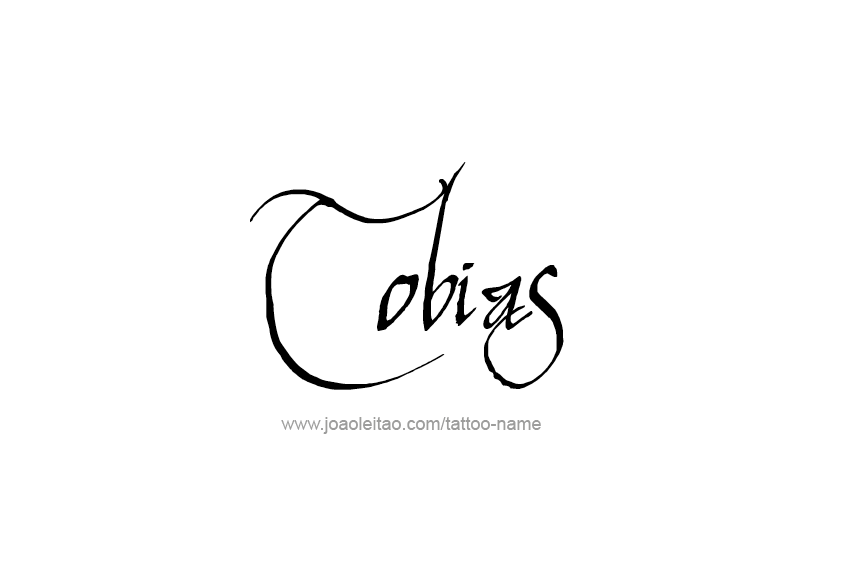 Tattoo Design  Name Tobias   