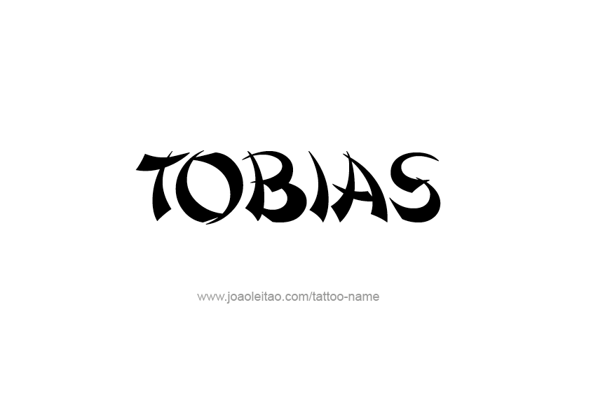 Tattoo Design  Name Tobias