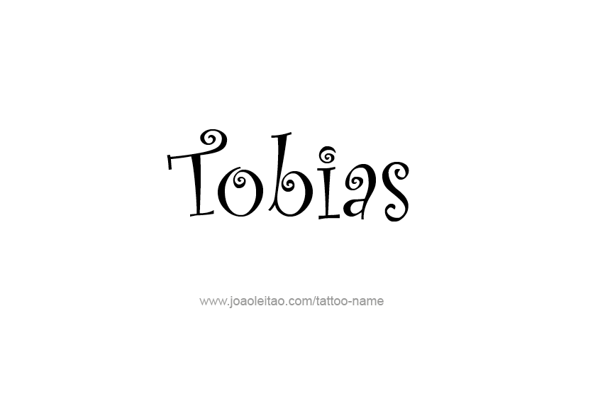 Tattoo Design  Name Tobias   