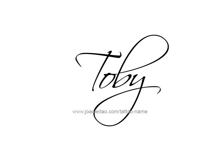 Tattoo Design  Name Toby   