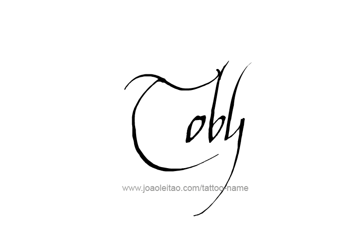 Tattoo Design  Name Toby   