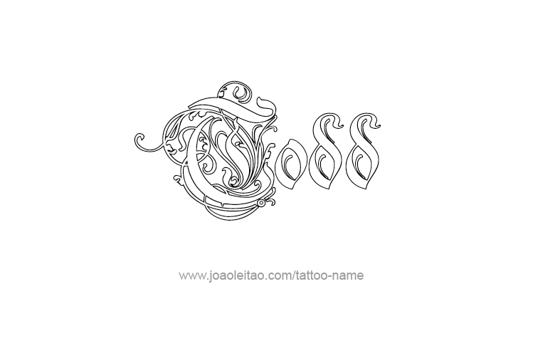 Tattoo Design  Name Todd   