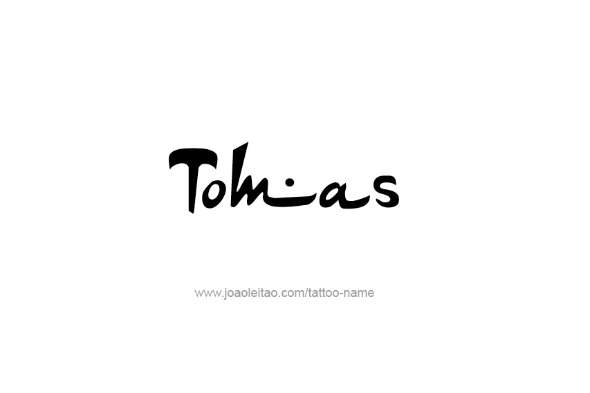 Tattoo Design  Name Tomas   