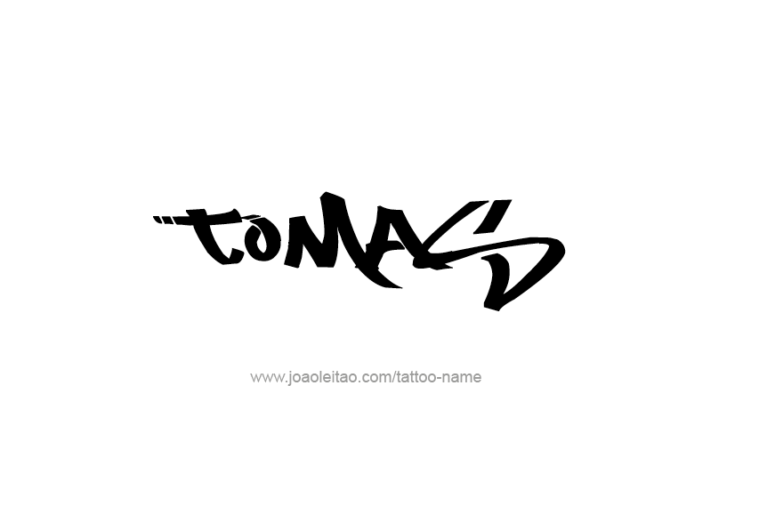 Tattoo Design  Name Tomas   