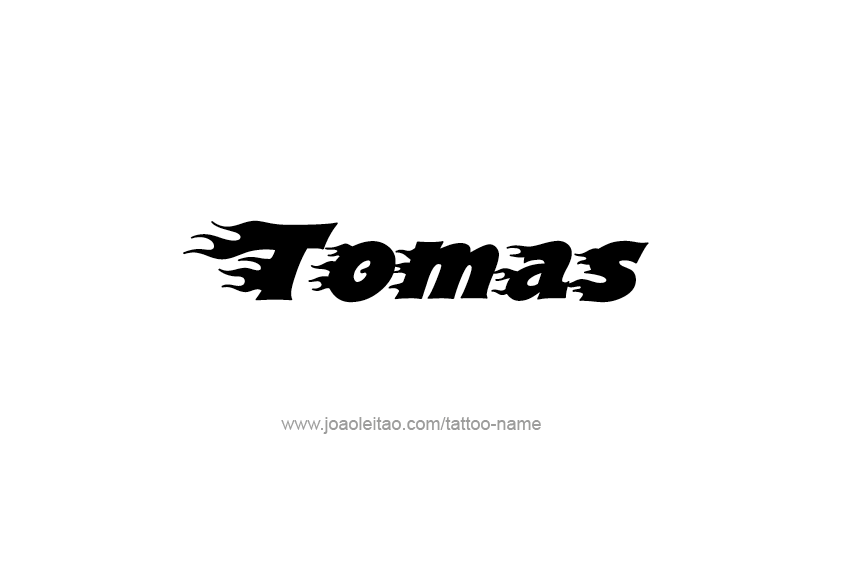 Tattoo Design  Name Tomas   