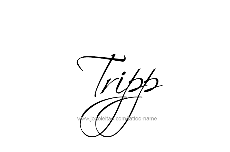 Tattoo Design  Name Tripp   