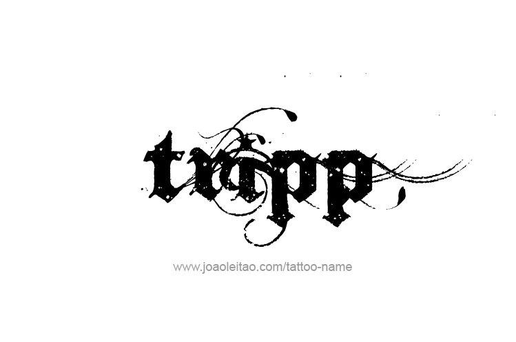 Tattoo Design  Name Tripp   