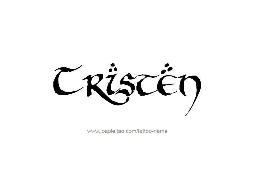 Tattoo Design  Name Tristen   