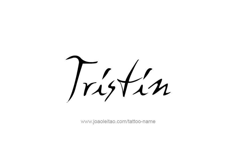 Tattoo Design  Name Tristin   