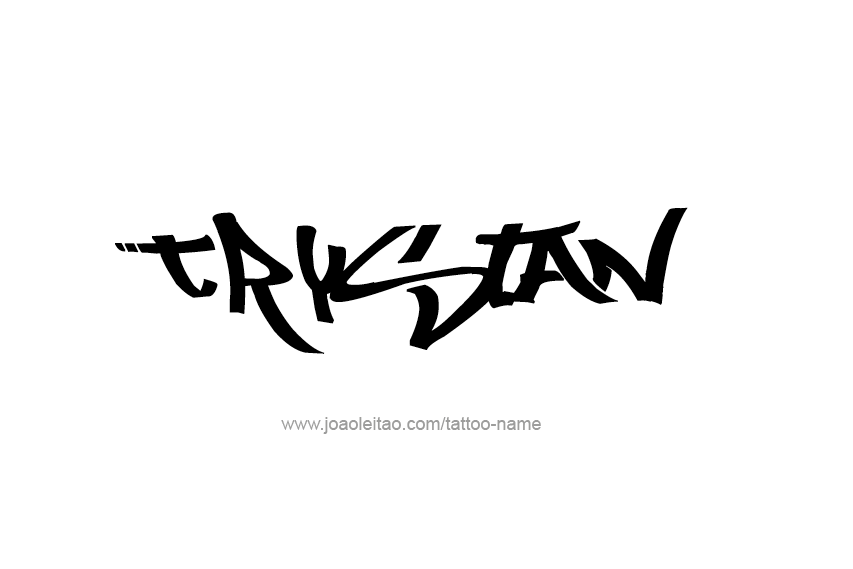 Tattoo Design  Name Trystan   