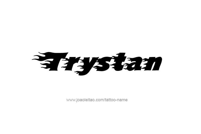 Tattoo Design  Name Trystan   