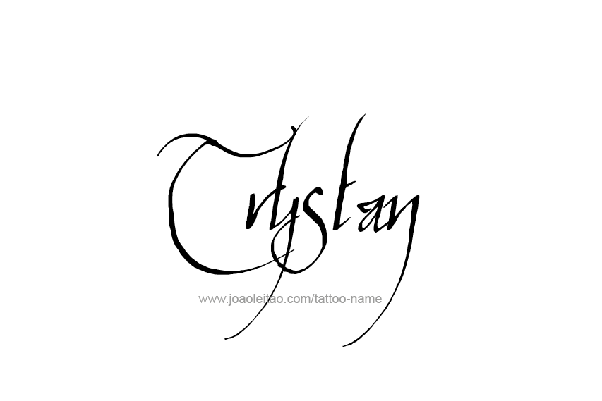 Tattoo Design  Name Trystan   