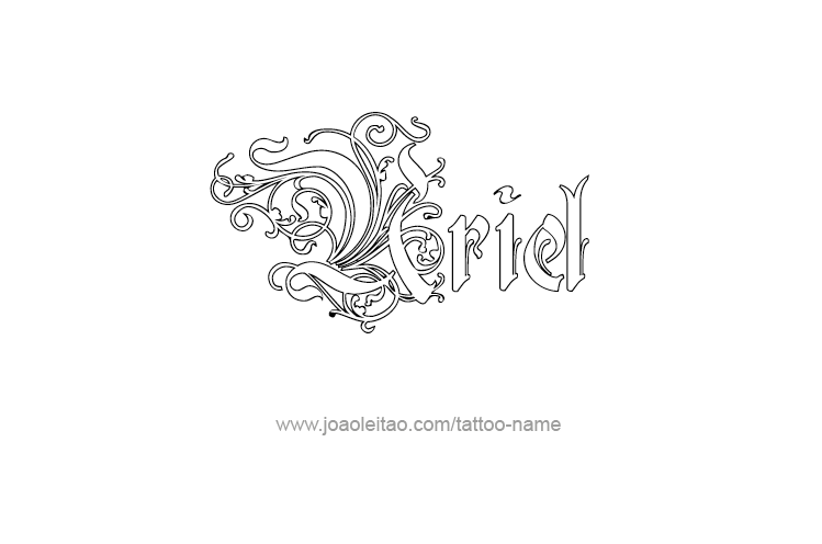 Tattoo Design  Name Uriel   