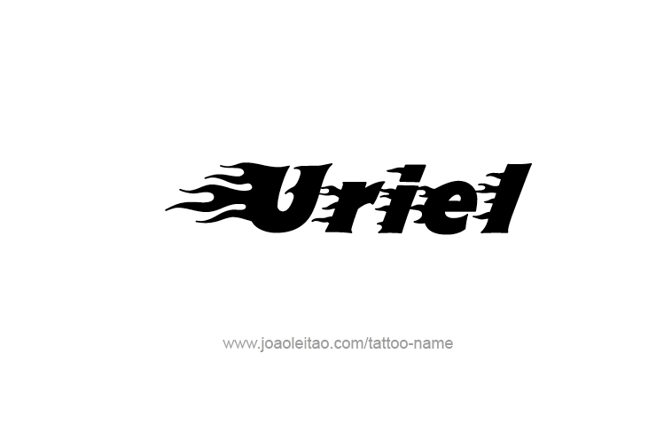 Tattoo Design  Name Uriel   