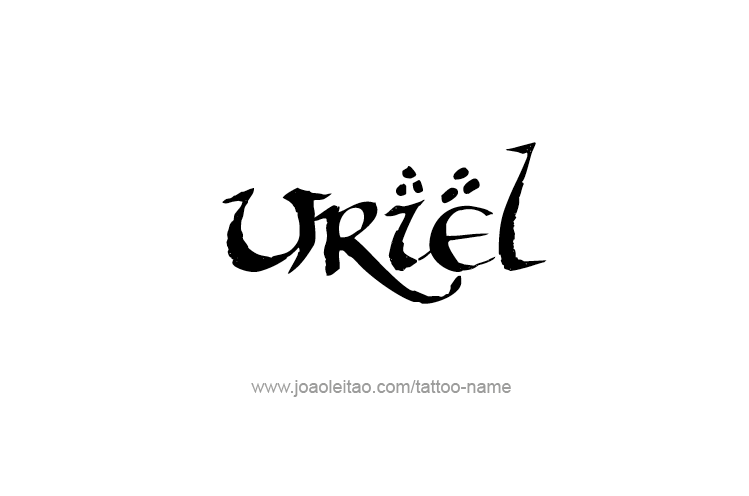 Tattoo Design  Name Uriel   