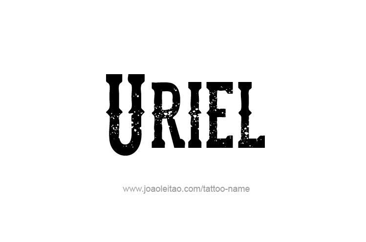 Tattoo Design  Name Uriel   