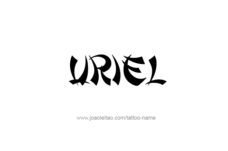 Tattoo Design  Name Uriel
