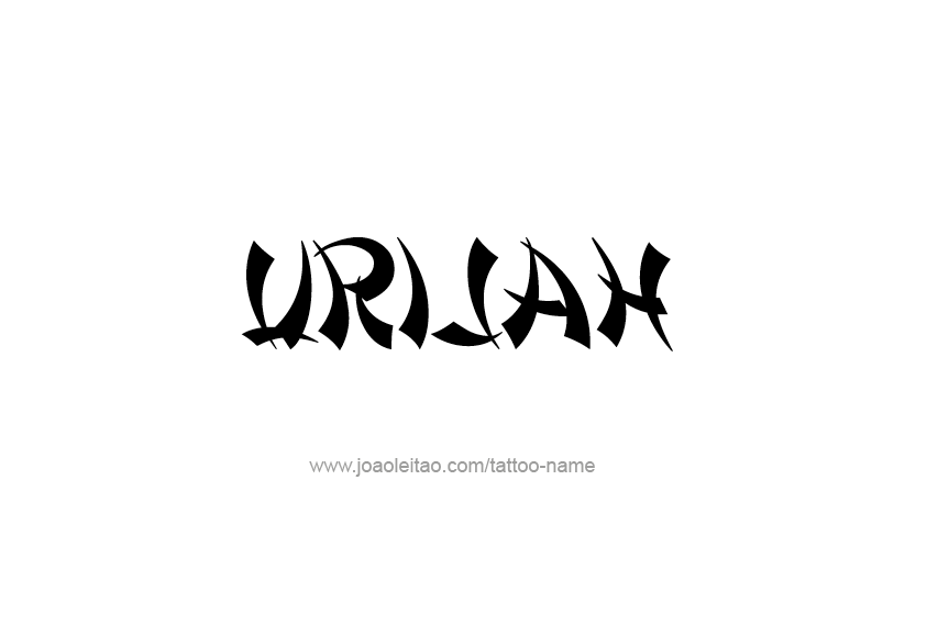 Tattoo Design  Name Urijah