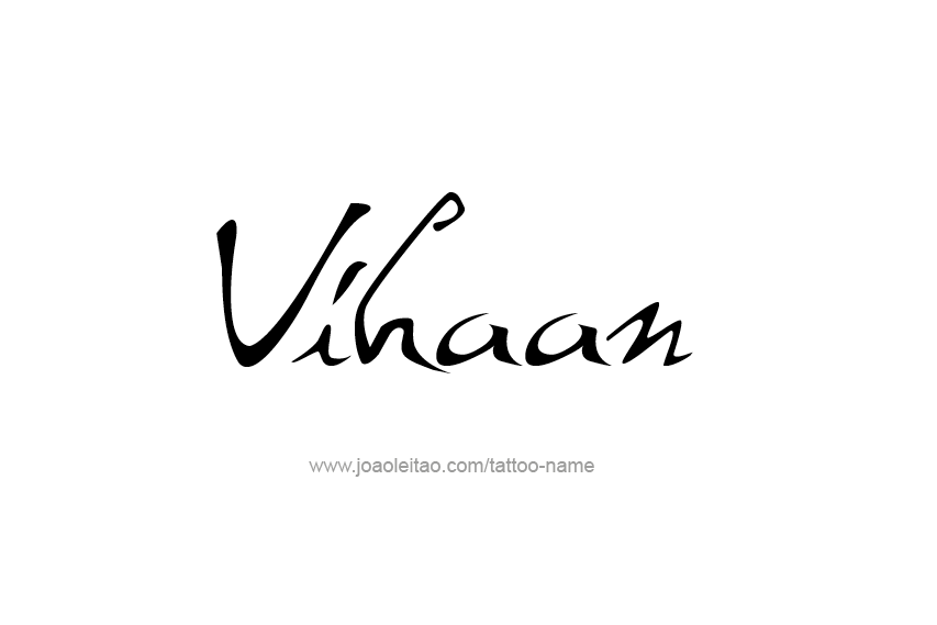 Tattoo Design  Name Vinhaan   