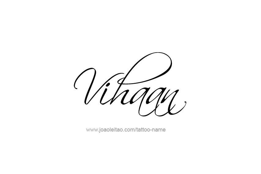 Tattoo Design  Name Vinhaan   