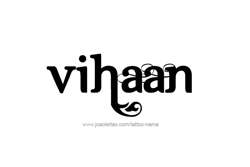 Tattoo Design  Name Vinhaan   