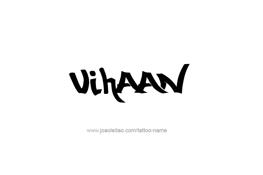 Tattoo Design  Name Vinhaan   