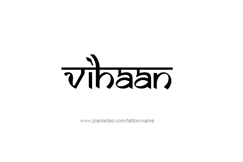 Tattoo Design  Name Vinhaan   