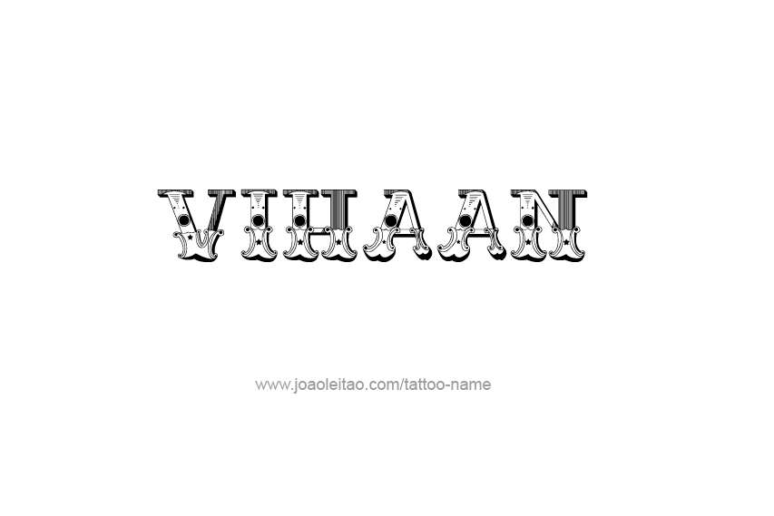 Tattoo Design  Name Vinhaan   