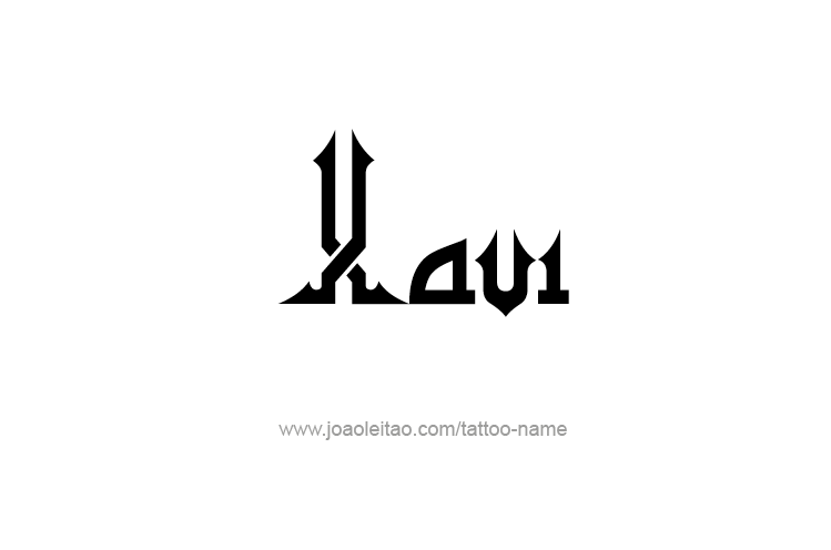 Tattoo Design  Name Xavi   