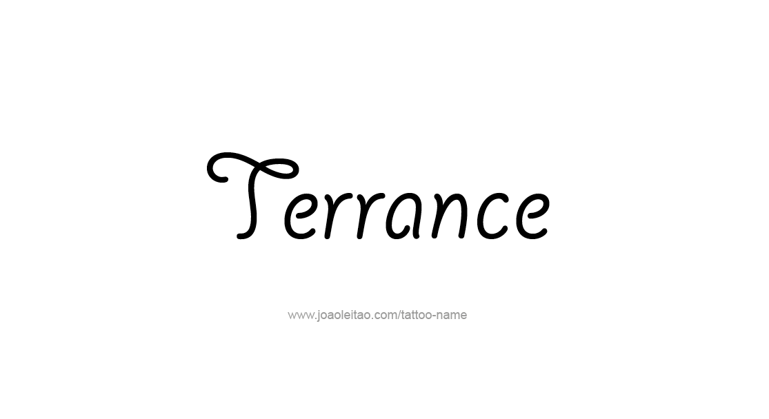 Tattoo Design  Name Terrance   