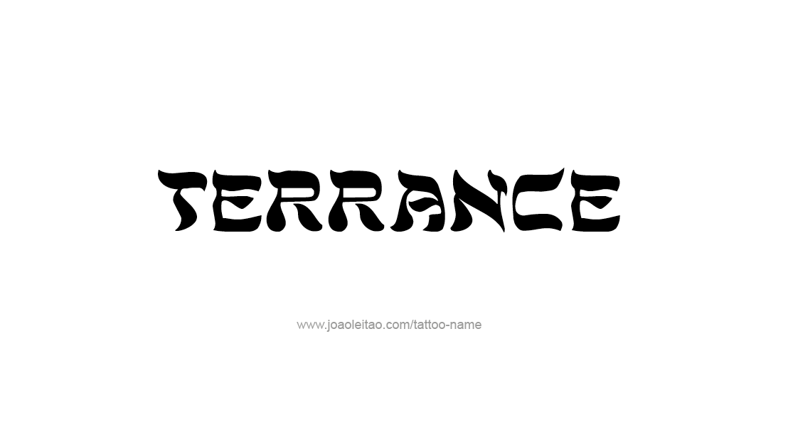 Tattoo Design  Name Terrance   