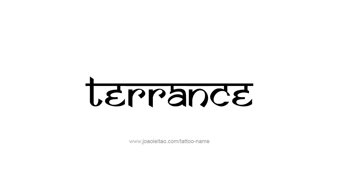 Tattoo Design  Name Terrance   