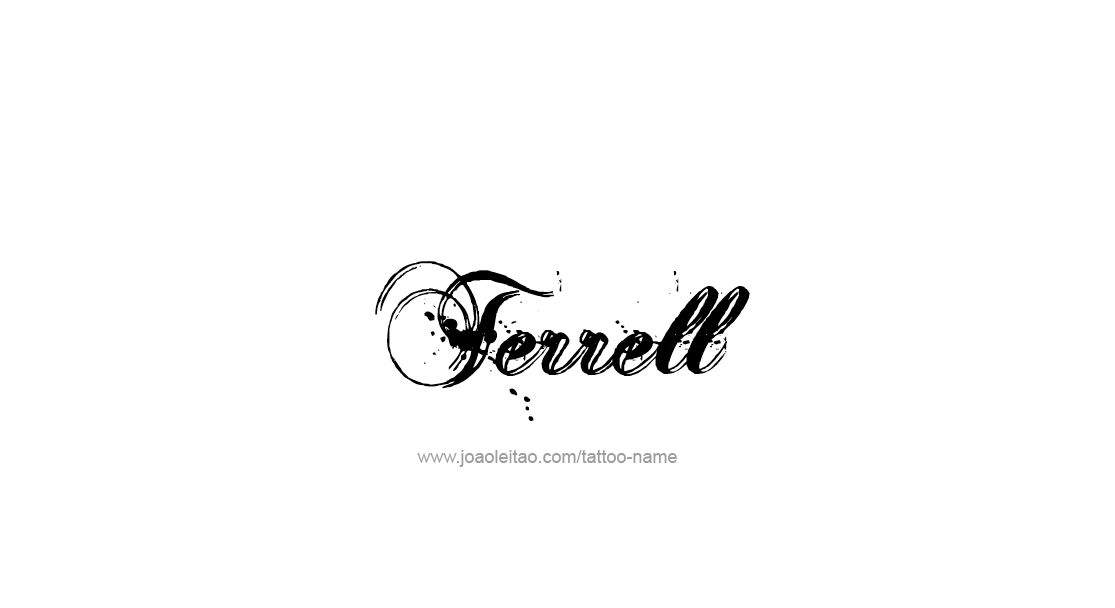 Tattoo Design  Name Terrell   