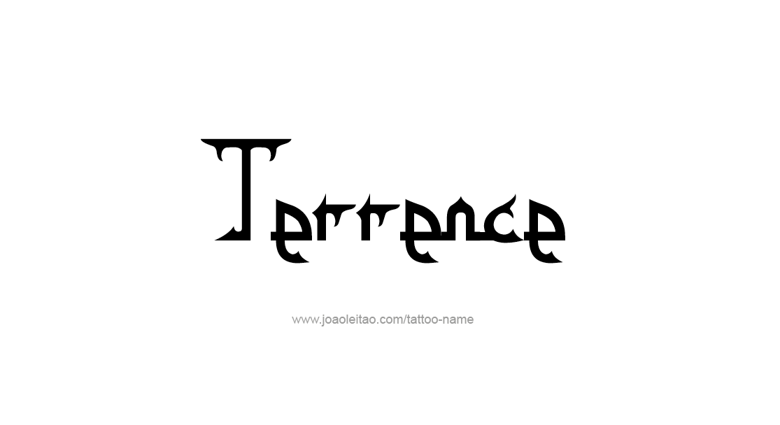 Tattoo Design  Name Terrence   