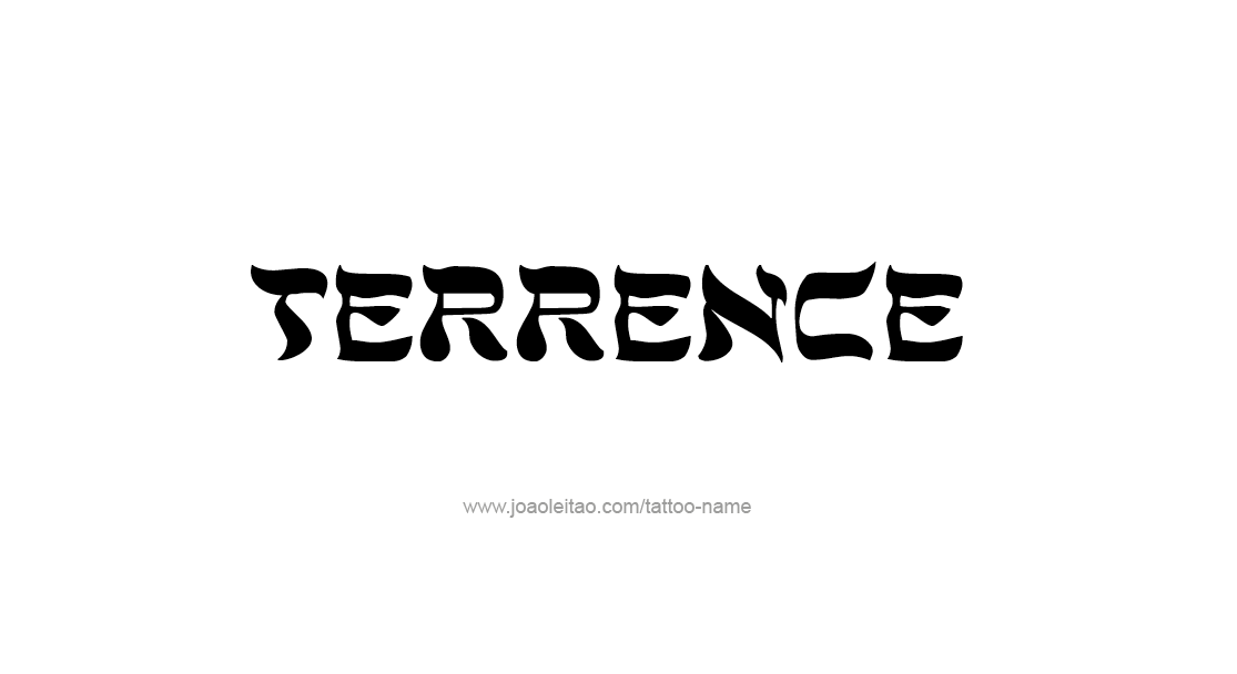 Tattoo Design  Name Terrence   