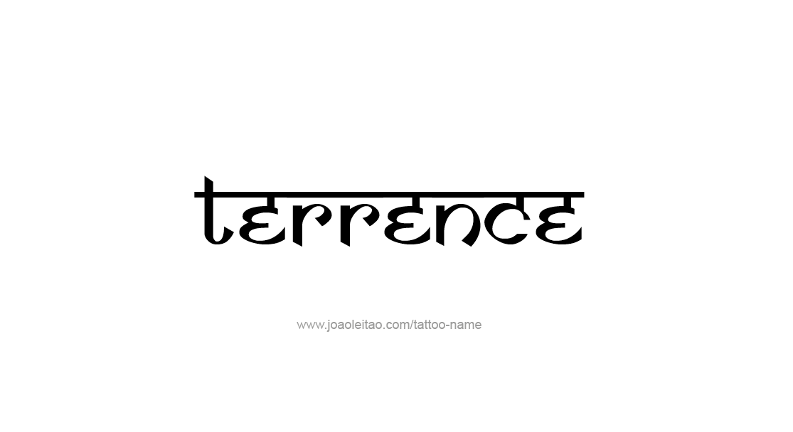 Tattoo Design  Name Terrence   