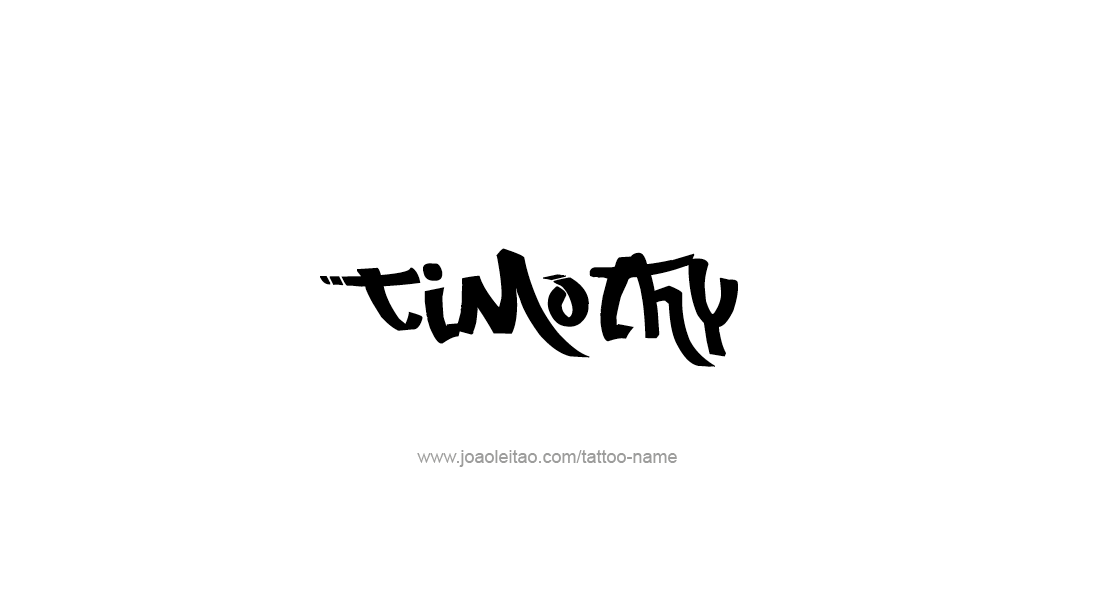 Tattoo Design  Name Timothy   