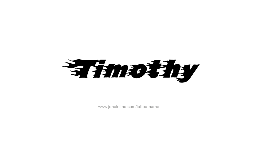 Tattoo Design  Name Timothy   