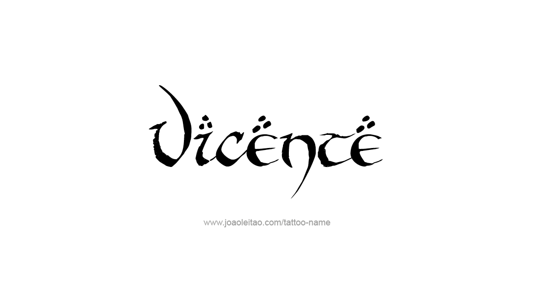 Tattoo Design  Name Vicente   