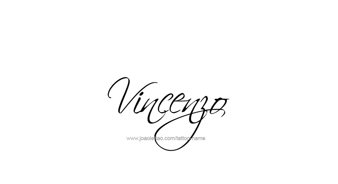 Tattoo Design  Name Vincenzo   