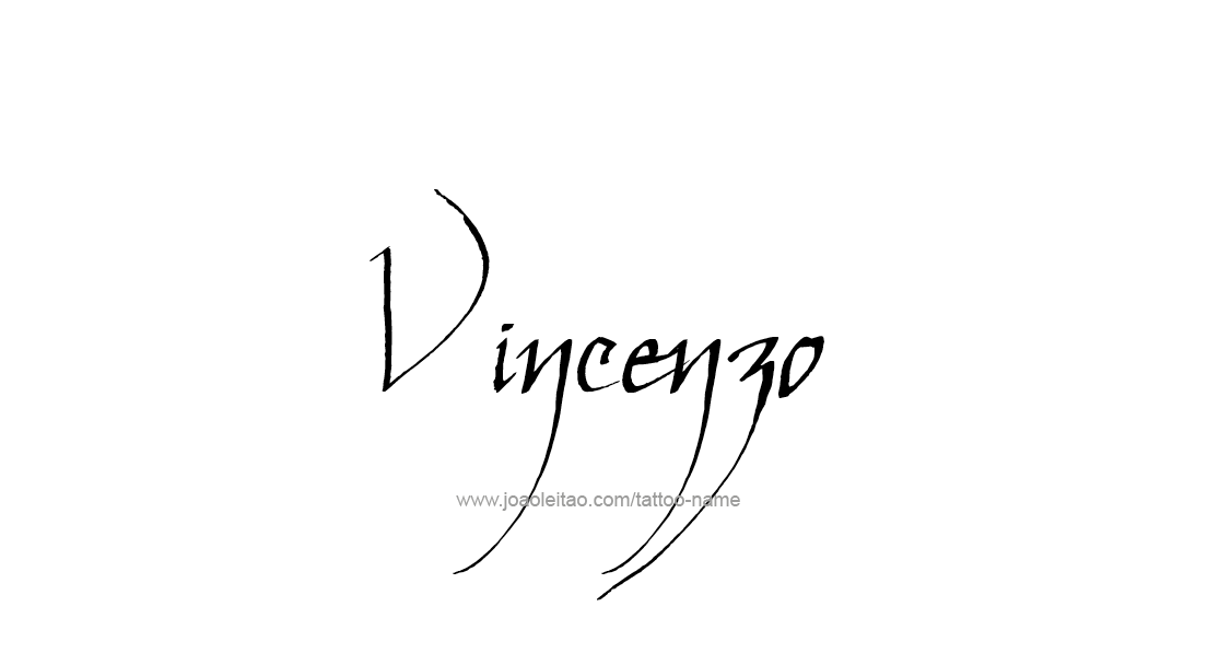 Tattoo Design  Name Vincenzo   