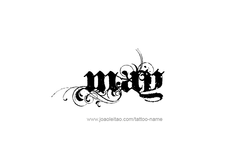 Tattoo Design Name May   