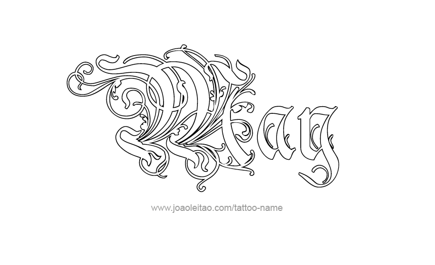 Tattoo Design Name May   