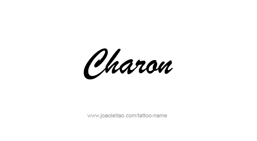 Tattoo Design Mythology Name Charon   