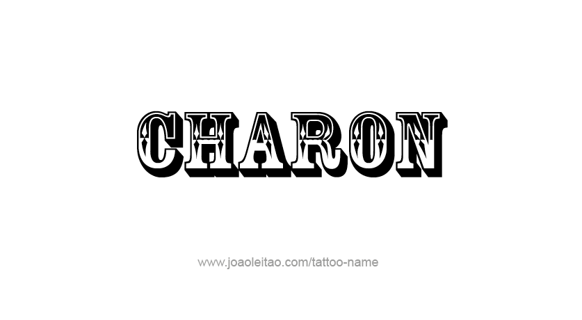 Tattoo Design Mythology Name Charon   